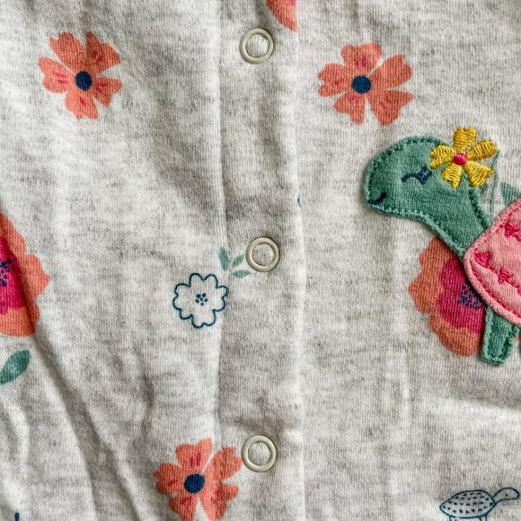 Child of Mine made by Carter's Turtle Snap-up Sleep & Play - 3 Months - Picture 2 of 2